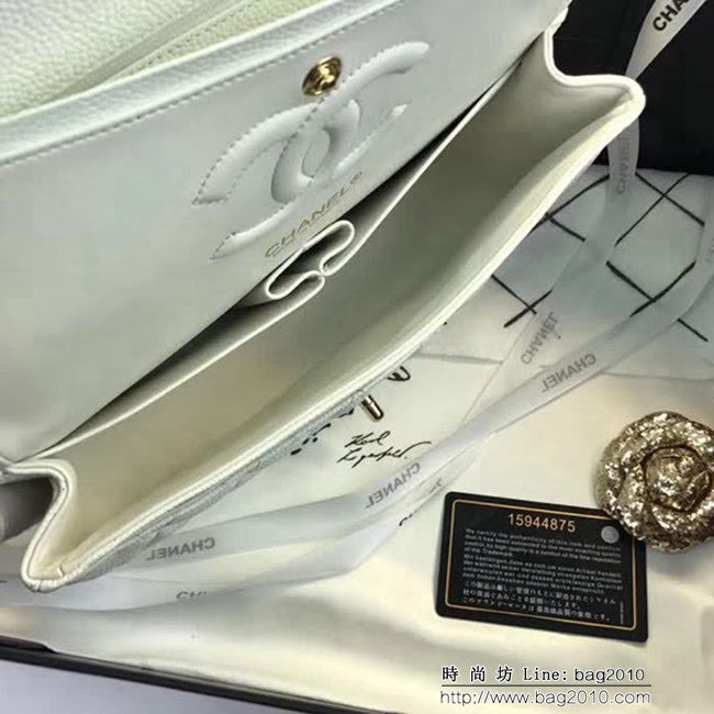 香奈兒CHANEL 升級版A1112全新經典小羊皮金銀鏈條單肩斜挎包 DSC1738